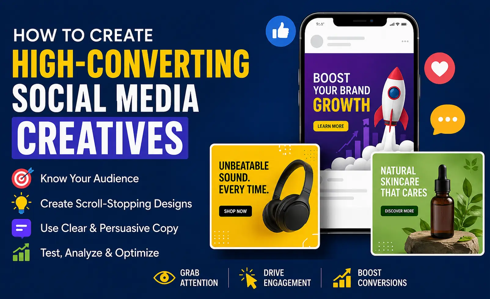 How to Create High-Converting Social Media Creatives